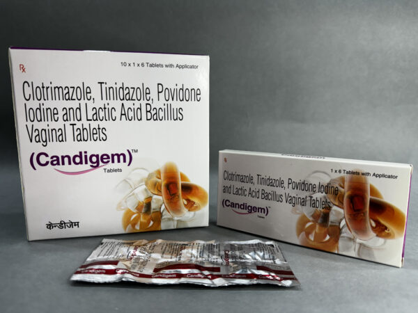 CANDIGEM VAGINAL Tabs  (with Applicator)