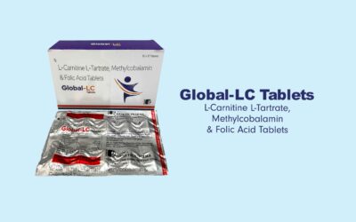 New Launch – Global-LC Tablets_L-Carnitine L-Tartrate, Methylcobalamin & Folic Acid Tablets