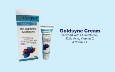 New Launch – Goldsyne Cream_Enrich with L-Glutathione, Kojic Acid, Vitamin C & Vitamin E Cream