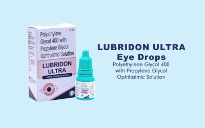 New Launch – LUBRIDON ULTRA- Polyethylene Glycol 400 with Prophylene Glycol Ophthalmic Solution Eye Drops