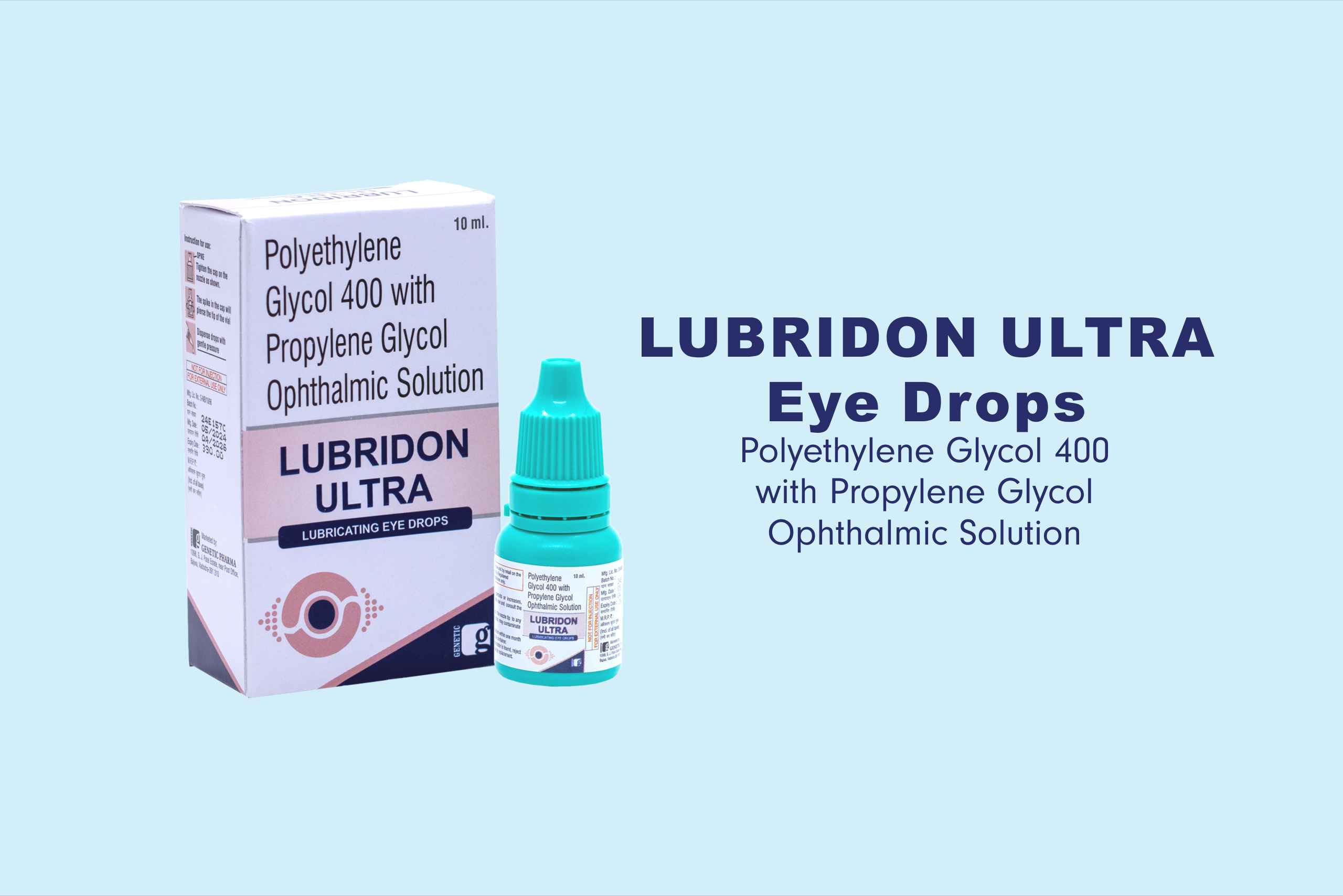 LUBRIDON ULTRA- Polyethylene Glycol 400 with Prophylene Glycol Ophthalmic Solution Eye Drops LUBRIDON ULTRA- Polyethylene Glycol 400 with Prophylene Glycol Ophthalmic Solution Eye Drops